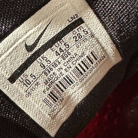 Nike Kobe 11 Em Low Barcelona 836183-806 Men's 10.5 CUSTOM FOOTBALL CLEATS - Picture 9 of 10